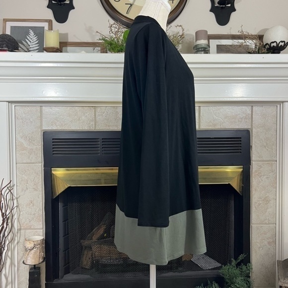 J. Jill Color Block Open Flowy Cardigan - Picture 6 of 12